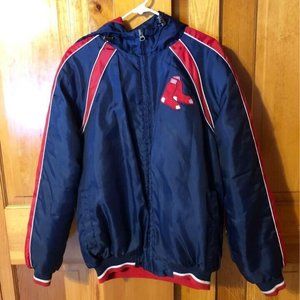 Red Sox Hooded Bomber Jacket Genuine Merchandise Medium